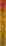 Keisarin morsian keltainen ommellen 25 x 200 cm