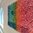 Väripaletti-ryijy ommellen 90 x 50 cm