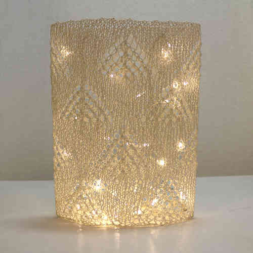 Metsä DIY knitted paper lantern
