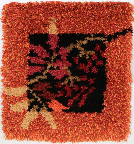 Pihlaja rya by sewing 43 x 43 cm